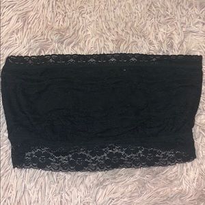 Free people lace bandeau top!